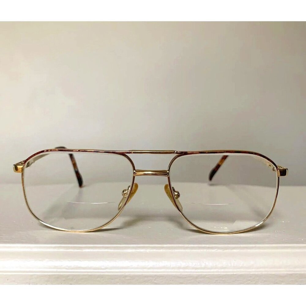 Silver Dollar TC756  Eyeglasses Frames Pure‎ Titanium 54[]16 140mm Gold Tortoise
